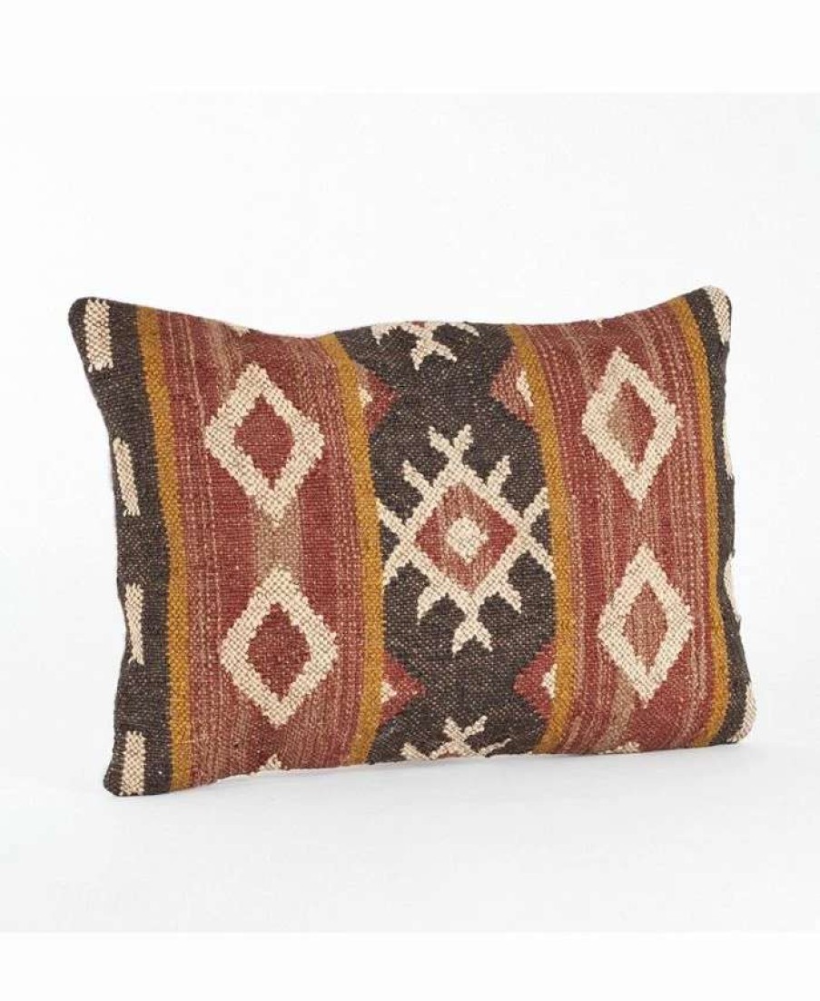 Decorative & Throw Pillows * | Saro Lifestyle Kilim Decorative Pillow, 16 X 23 Multi