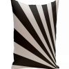 Decorative & Throw Pillows * | E By Design 16 Inch Decorative Abstract Throw Pillow Black