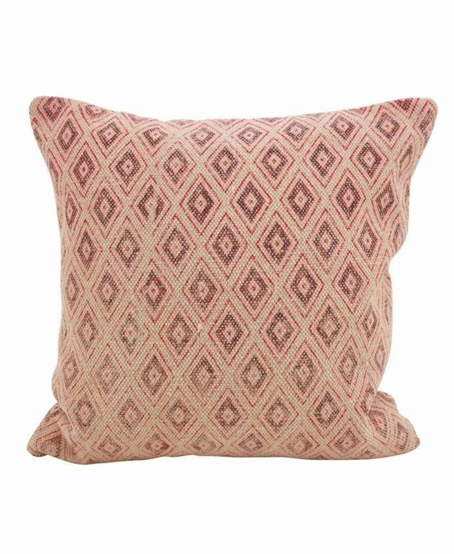 Decorative & Throw Pillows * | Saro Lifestyle Bohemian Hex Throw Pillow, 18 X 18 Multi