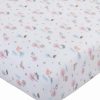 Sheets & Pillowcases * | Carter'S Woodland Print Mini Crib Sheet Pink