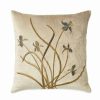 Duvet Covers & Sets * | Michael Aram Iris Embroidered Velvet Decorative Pillow 18 X 18 Linen