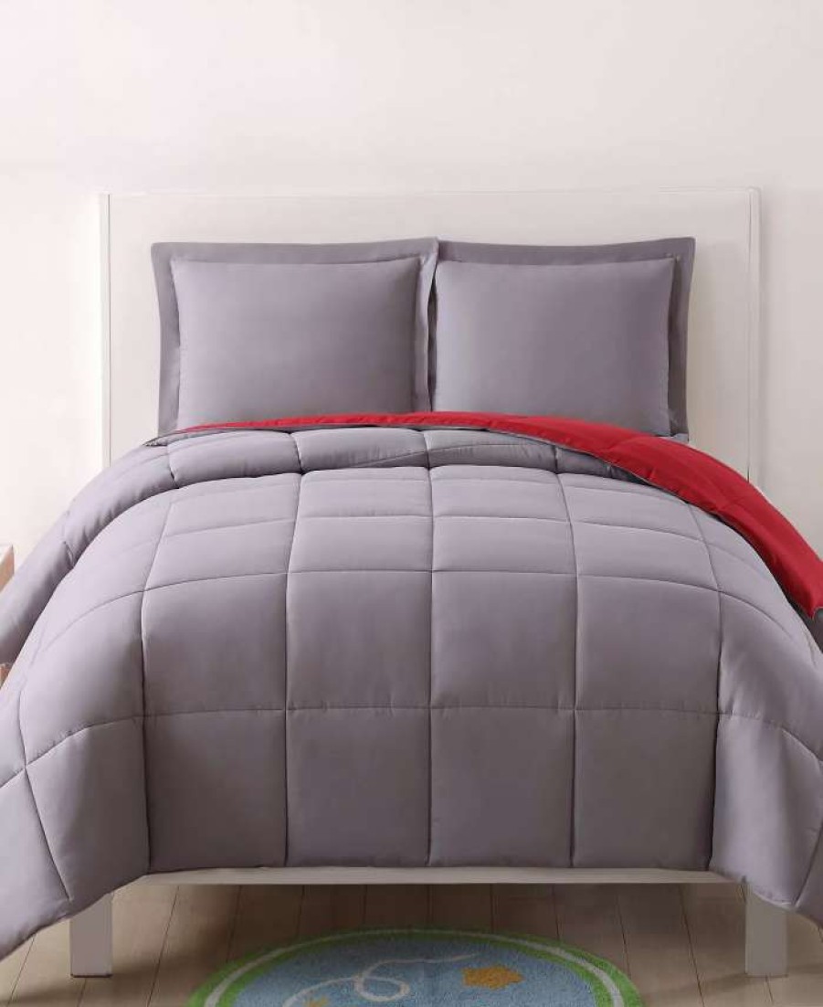 Comforter Sets * | My World Reversible 3 Pc Full/Queen Comforter Set